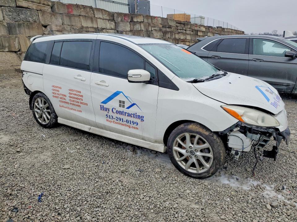 2013 Mazda 5 მანქანა იყიდება აუქციონზე, vin: JM1CW2DL6D0160448, აუქციონის ნომერი: 79578035