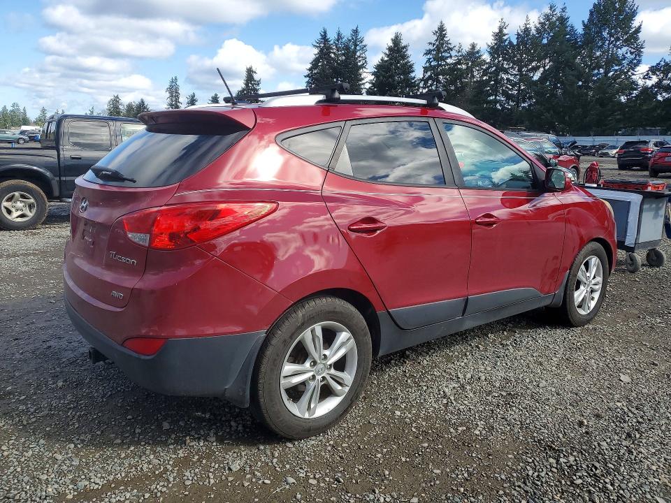 2012 Hyundai Tucson მანქანა იყიდება აუქციონზე, vin: KM8JUCAC7CU541882, აუქციონის ნომერი: 47319376