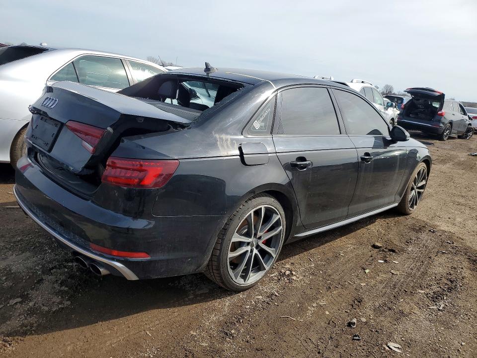 2019 Audi S4 მანქანა იყიდება აუქციონზე, vin: WAUB4AF44KA034904, აუქციონის ნომერი: 41903766