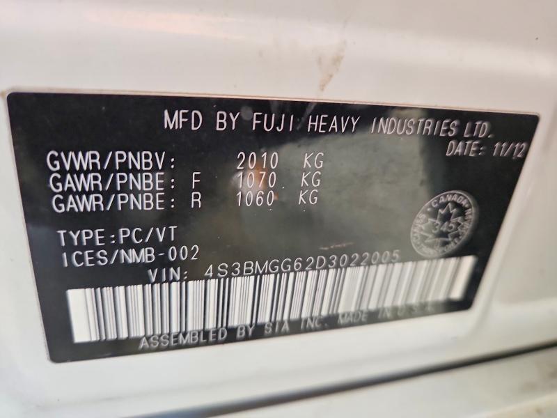 Продаж на аукціоні авто 2013 Subaru Legacy, vin: 4S3BMGG62D3022005, номер лоту: 41946496