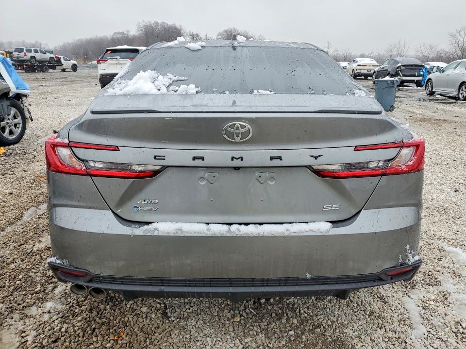 79600195 :رقم المزاد ، 4T1DBADK8SU525683 vin ، 2025 Toyota Camry مزاد بيع