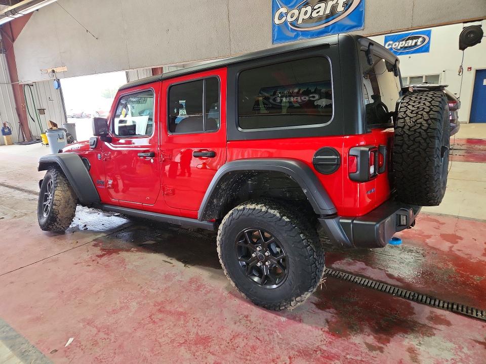Продажа на аукционе авто 2024 Jeep Wrangler, vin: 1C4RJXN61RW229128, номер лота: 47586656