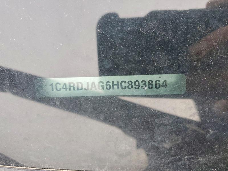Aukcja sprzedaży 2017 Dodge Durango, vin: 1C4RDJAG6HC893864, numer aukcji: 47504916