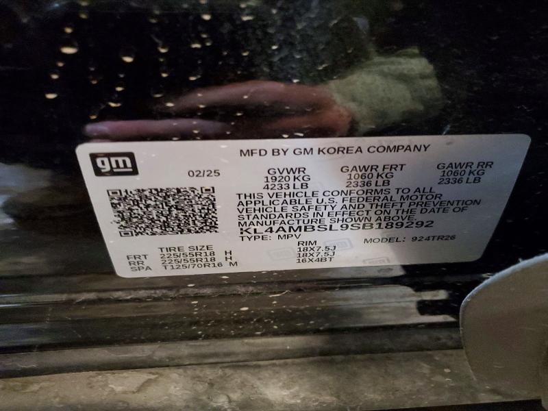 46349896 :رقم المزاد ، KL4AMBSL9SB189292 vin ، 2025 Buick Encore Gx مزاد بيع