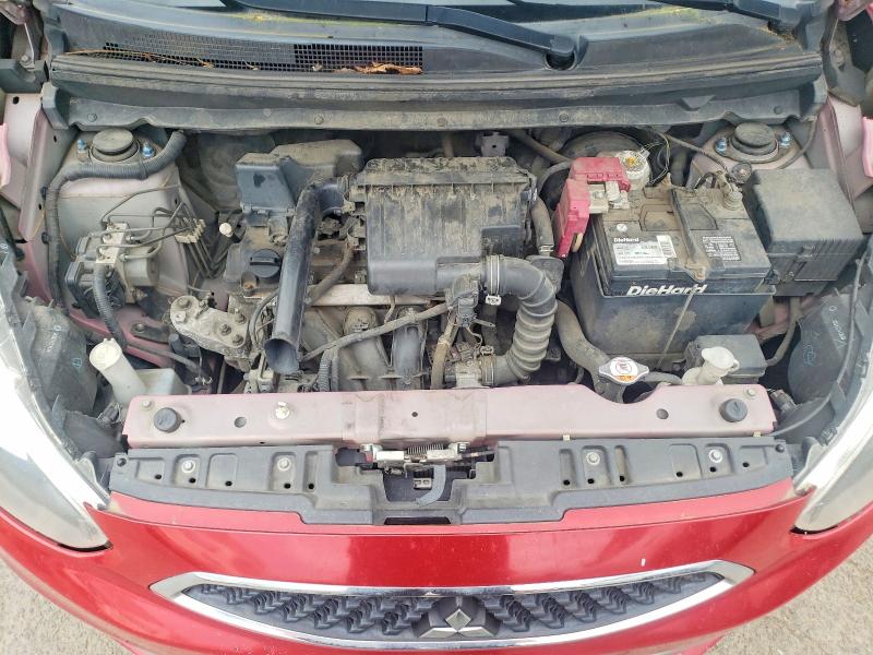 46655896 :رقم المزاد ، ML32A3HJ9HH012166 vin ، 2017 Mitsubishi Mirage مزاد بيع