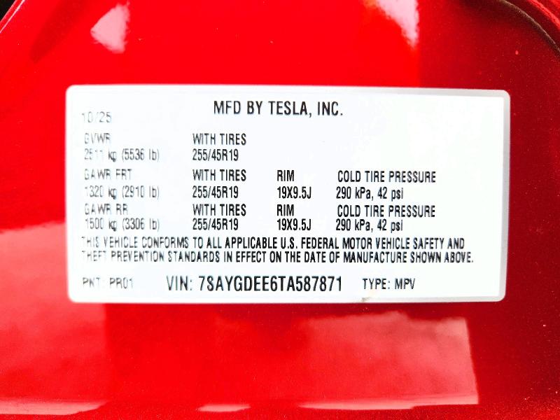 Aukcja sprzedaży 2026 Tesla Model Y, vin: 7SAYGDEE6TA587871, numer aukcji: 47380696