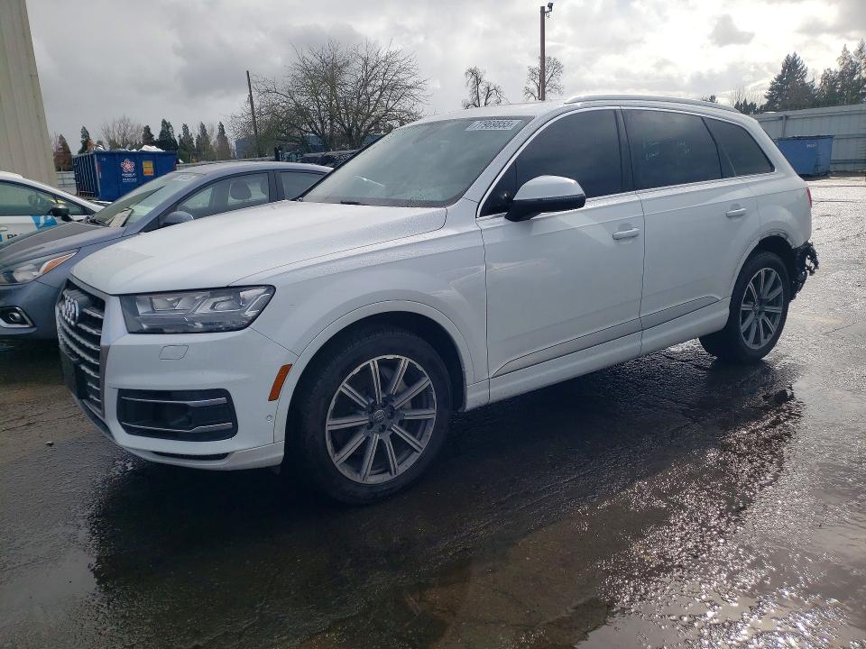 2019 Audi Q7 მანქანა იყიდება აუქციონზე, vin: WA1LAAF76KD004984, აუქციონის ნომერი: 77969855
