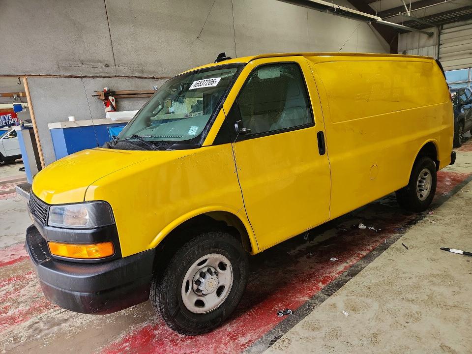 46837206 :رقم المزاد ، 1GCWGAFP8P1107446 vin ، 2023 Chevrolet Express G2500 مزاد بيع