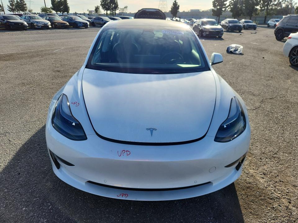 2022 Tesla Model 3 მანქანა იყიდება აუქციონზე, vin: 5YJ3E1EB4NF209541, აუქციონის ნომერი: 79094055