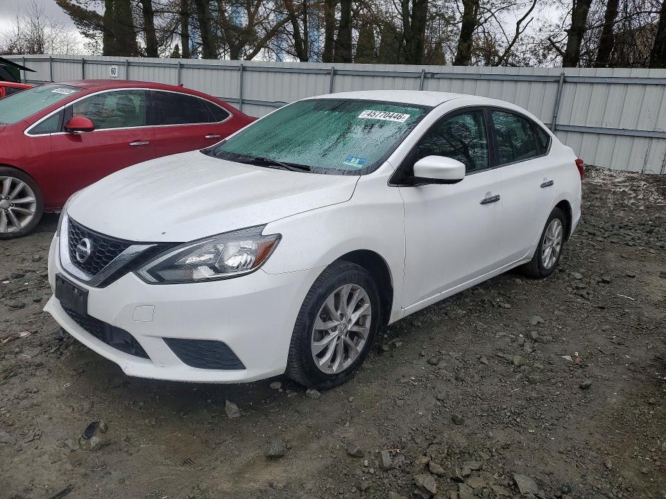 2018 Nissan Sentra მანქანა იყიდება აუქციონზე, vin: 3N1AB7APXJY304787, აუქციონის ნომერი: 45770446