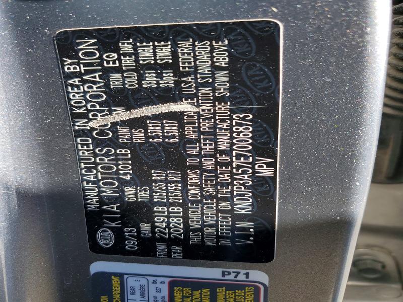 Auction sale of the 2014 Kia Soul, vin: KNDJP3A57E7006873, lot number: 46510476