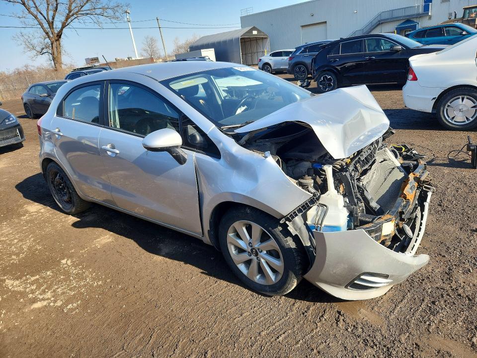 48107026 :رقم المزاد ، KNADN5A37G6593305 vin ، 2016 Kia Rio 5-door مزاد بيع