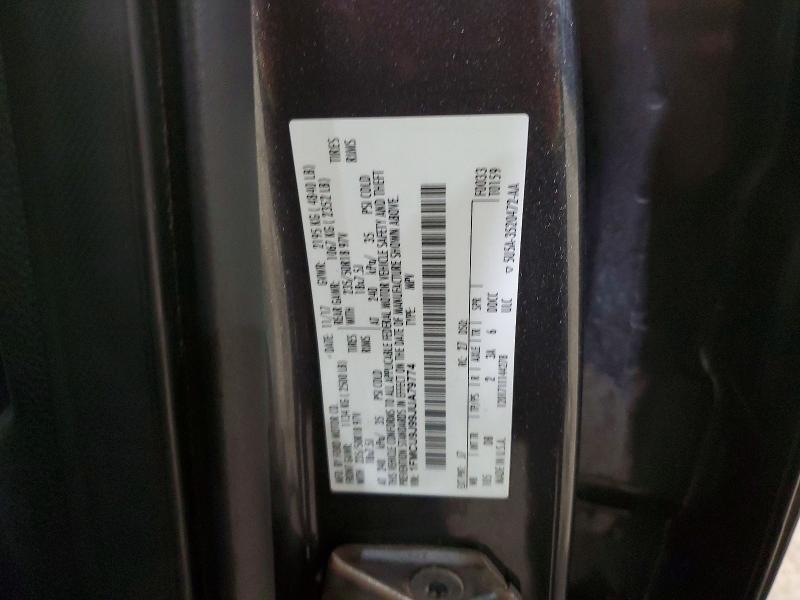41827886 :رقم المزاد ، 1FMCU9J99JUA79774 vin ، 2018 Ford Escape مزاد بيع
