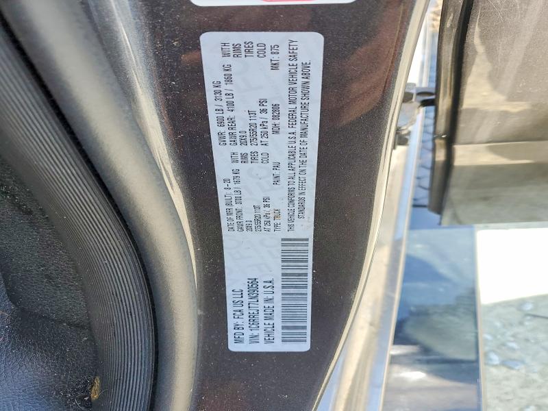 46915566 :رقم المزاد ، 1C6RREJT7LN390564 vin ، 2020 Ram 1500 مزاد بيع