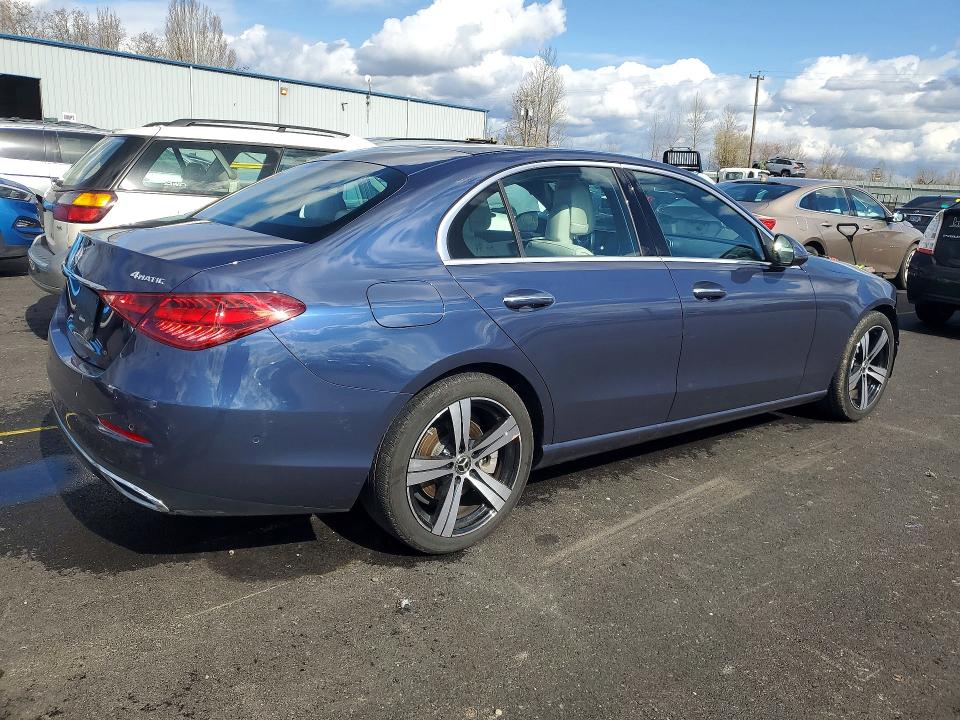 2024 Mercedes-benz C მანქანა იყიდება აუქციონზე, vin: W1KAF4HB6RR166084, აუქციონის ნომერი: 45509986