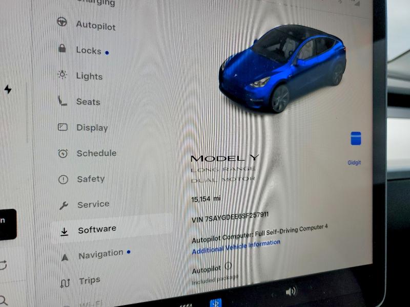 Продажа на аукционе авто 2025 Tesla Model Y, vin: 7SAYGDEE6SF257911, номер лота: 79993495