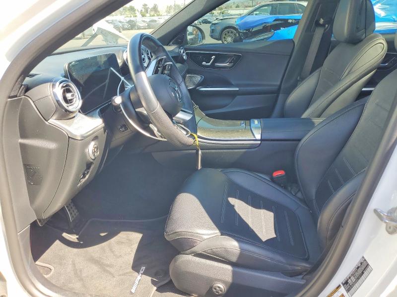 2022 Mercedes-benz C მანქანა იყიდება აუქციონზე, vin: W1KAF4GB4NR018771, აუქციონის ნომერი: 45471716