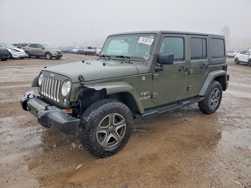 Aukcja sprzedaży 2016 Jeep Wrangler Unlimited, vin: 1C4BJWEG8GL150820, numer aukcji: 79439015