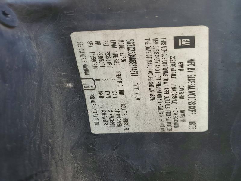 2006 Saturn Vue მანქანა იყიდება აუქციონზე, vin: 5GZCZ53486S814374, აუქციონის ნომერი: 79416785