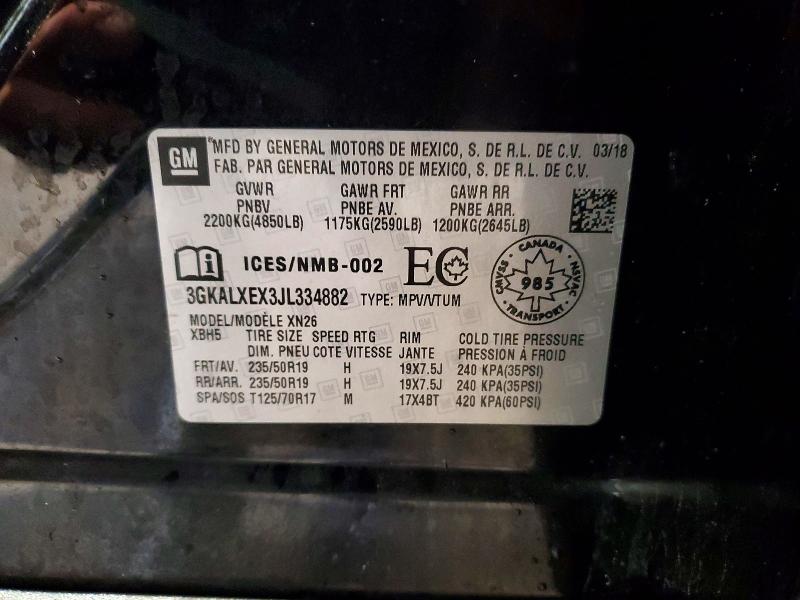 41742936 :رقم المزاد ، 3GKALXEX3JL334882 vin ، 2018 Gmc Terrain مزاد بيع