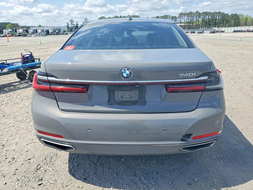2020 Bmw 740 მანქანა იყიდება აუქციონზე, vin: WBA7T2C0XLCD75734, აუქციონის ნომერი: 48294716