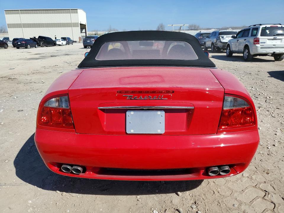 Продажа на аукционе авто 2002 Maserati Spyder, vin: ZAMBB18A120006183, номер лота: 45922686