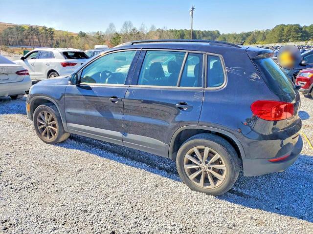 2018 Volkswagen Tiguan Limited მანქანა იყიდება აუქციონზე, vin: WVGAV7AX9JK000476, აუქციონის ნომერი: 45915026
