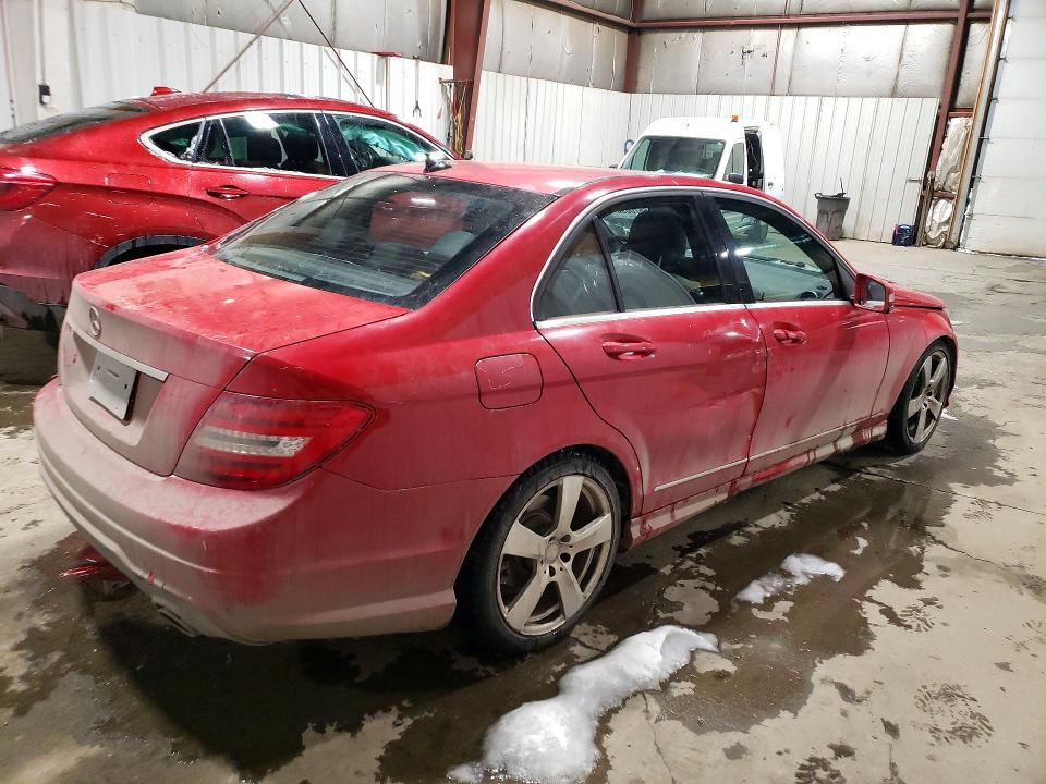 Продаж на аукціоні авто 2012 Mercedes-benz C, vin: WDDGF8BB9CA612566, номер лоту: 45570696