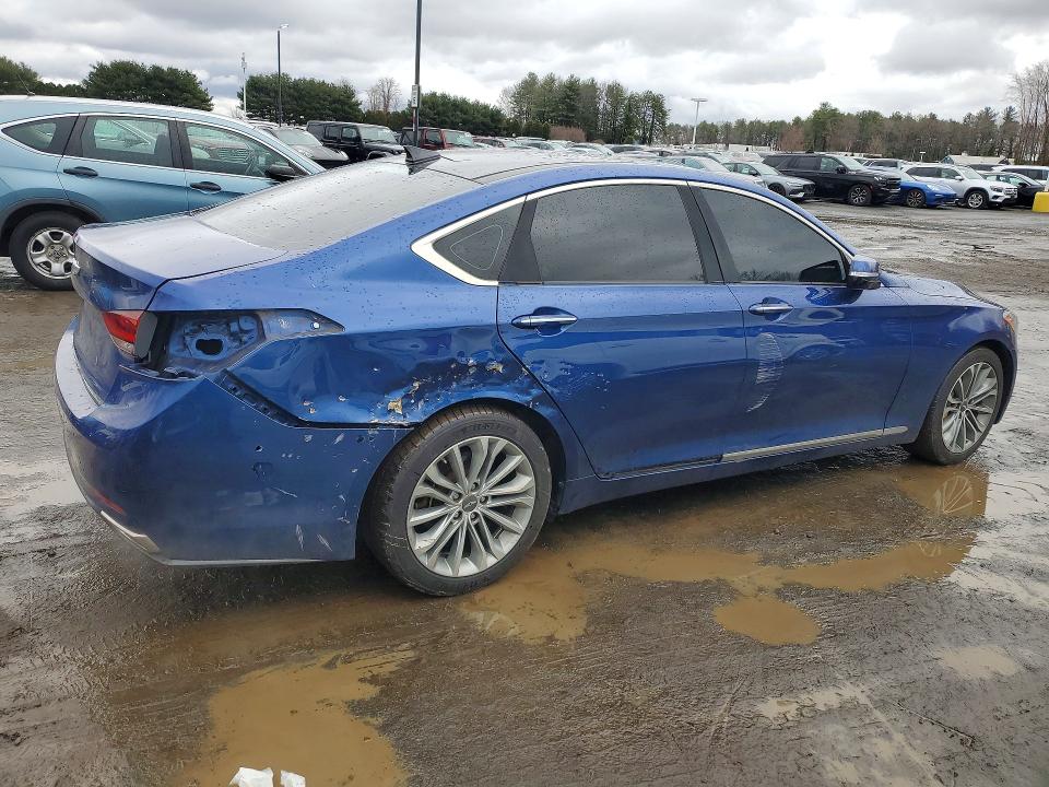 47201356 :رقم المزاد ، KMHGN4JE3FU101192 vin ، 2015 Hyundai Genesis مزاد بيع