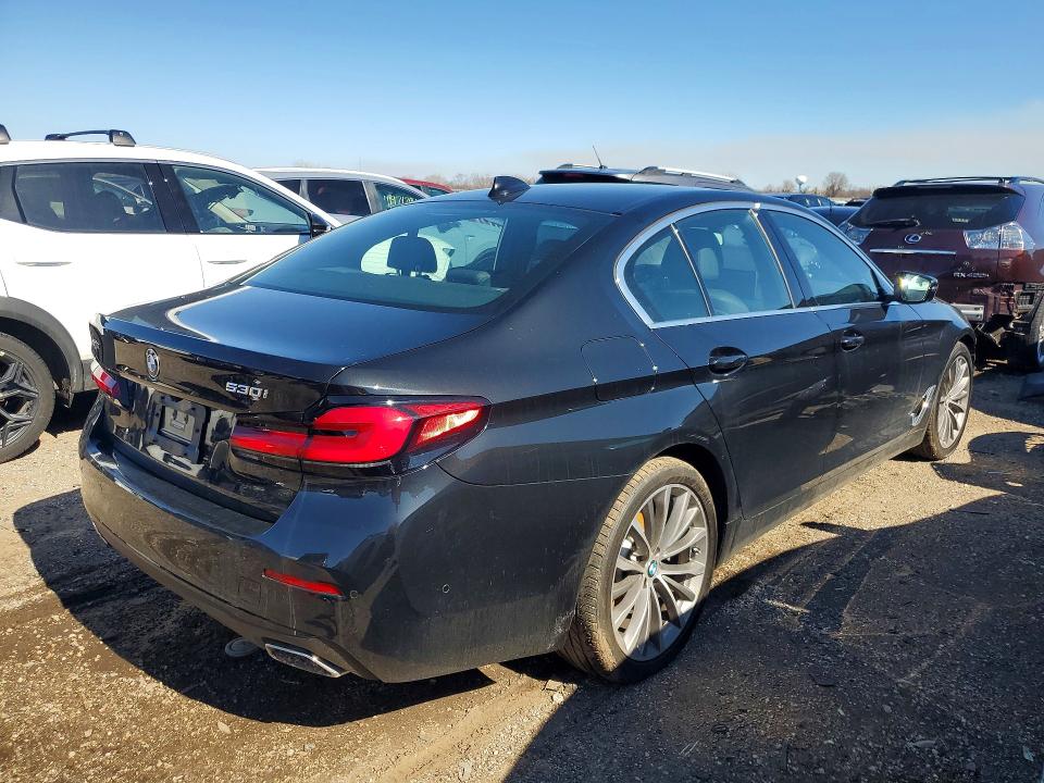 2023 Bmw 530 მანქანა იყიდება აუქციონზე, vin: WBA13BJ03PCL44627, აუქციონის ნომერი: 41591376