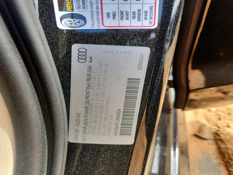 2018 Audi A6 მანქანა იყიდება აუქციონზე, vin: WAUC8AFC1JN030834, აუქციონის ნომერი: 46439806