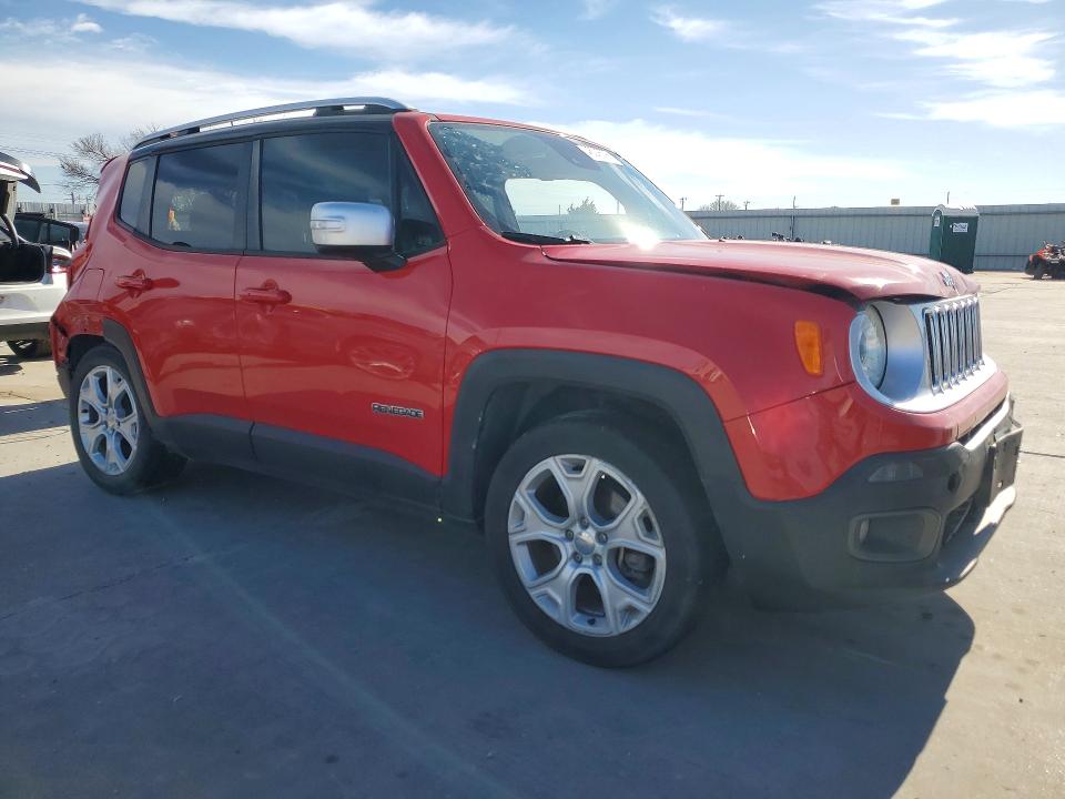 Продаж на аукціоні авто 2018 Jeep Renegade, vin: ZACCJADB6JPG97276, номер лоту: 46246096