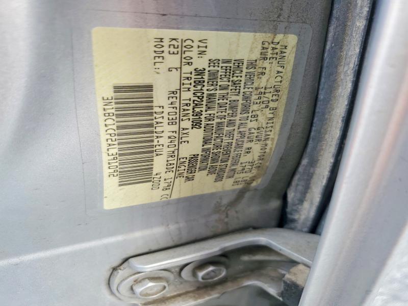 Продажа на аукционе авто 2010 Nissan Versa, vin: 3N1BC1CP2AL391092, номер лота: 46291596