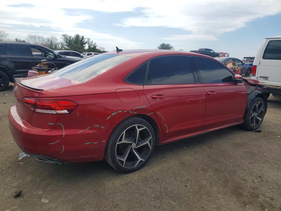 47638386 :رقم المزاد ، 1VWMA7A3XLC010504 vin ، 2020 Volkswagen Passat مزاد بيع