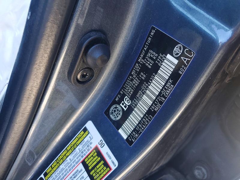 Продаж на аукціоні авто 2019 Toyota Corolla, vin: 2T1BURHE7KC244352, номер лоту: 79469905