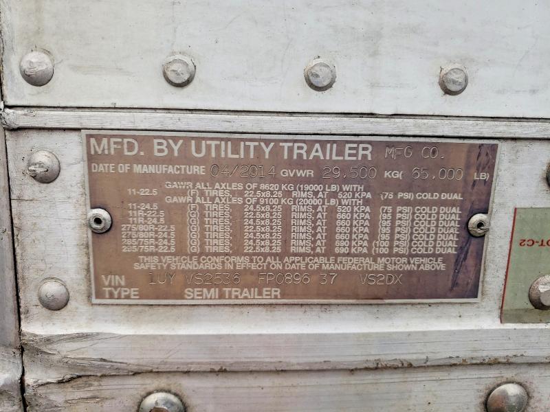 45840216 :رقم المزاد ، 1UYVS2536FP089637 vin ، 2015 Utility Vs2dx مزاد بيع