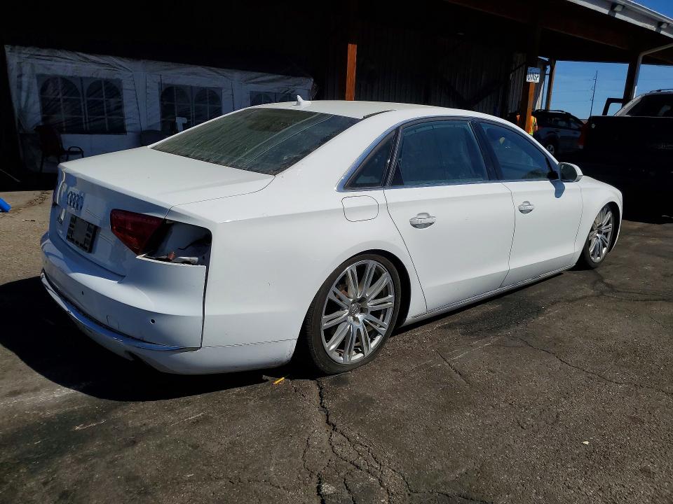 46927986 :رقم المزاد ، WAURGAFD7EN008753 vin ، 2014 Audi A8 مزاد بيع