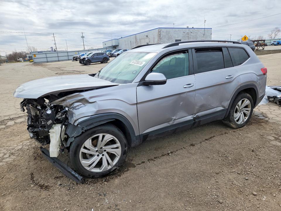 47228826 :رقم المزاد ، 1V2WR2CA9MC588080 vin ، 2021 Volkswagen Atlas مزاد بيع
