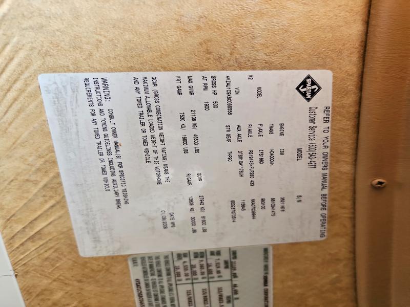 Aukcja sprzedaży 2008 Newmar Essex, vin: 4VZAU1C9X8C066556, numer aukcji: 92809435