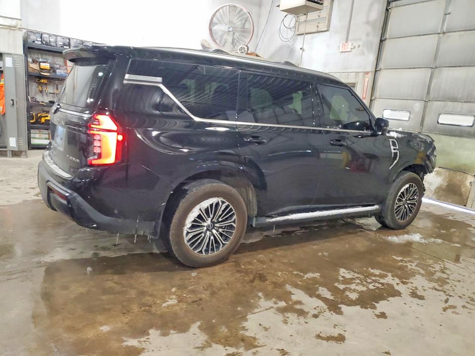 45452626 :رقم المزاد ، JN8AY3EB5S9100705 vin ، 2025 Nissan Armada مزاد بيع