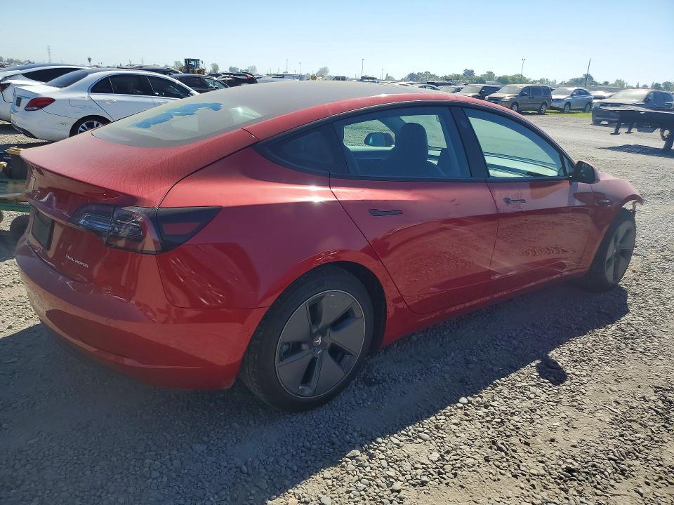 Продаж на аукціоні авто 2021 Tesla Model 3, vin: 5YJ3E1EB1MF974110, номер лоту: 46370796