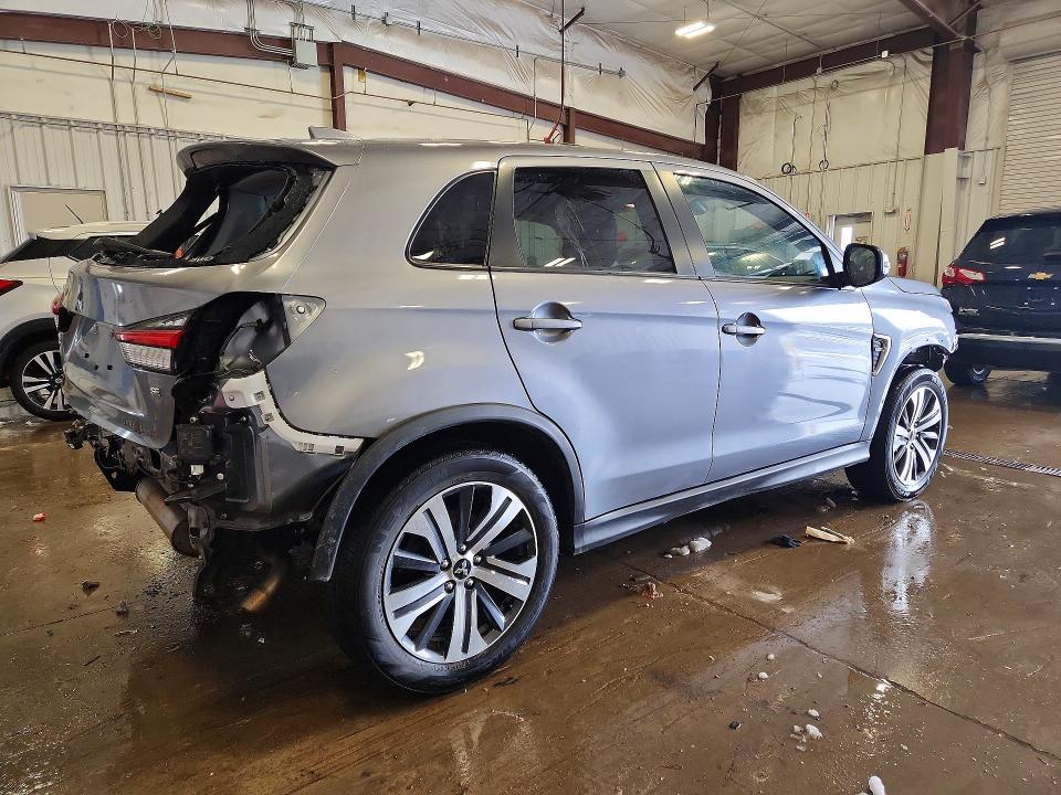 2022 Mitsubishi Outlander Sport მანქანა იყიდება აუქციონზე, vin: JA4ARUAU7NU011848, აუქციონის ნომერი: 46555646