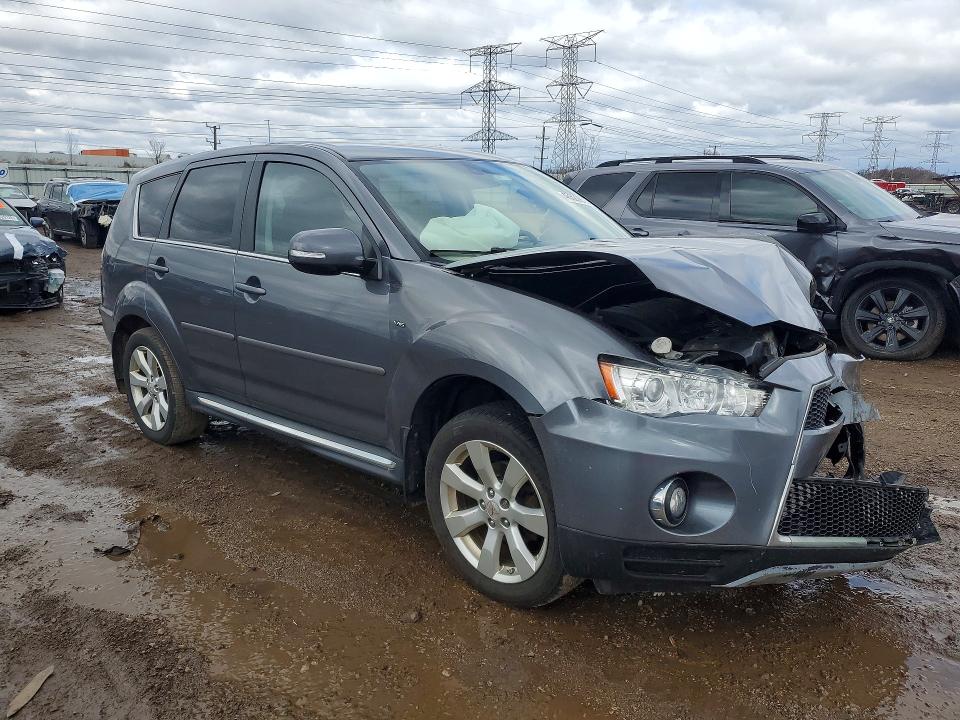45522936 :رقم المزاد ، JA4JS4AX0BU034396 vin ، 2011 Mitsubishi Outlander مزاد بيع