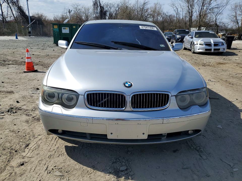 47547496 :رقم المزاد ، WBAGN63545DS59047 vin ، 2005 Bmw 745 مزاد بيع