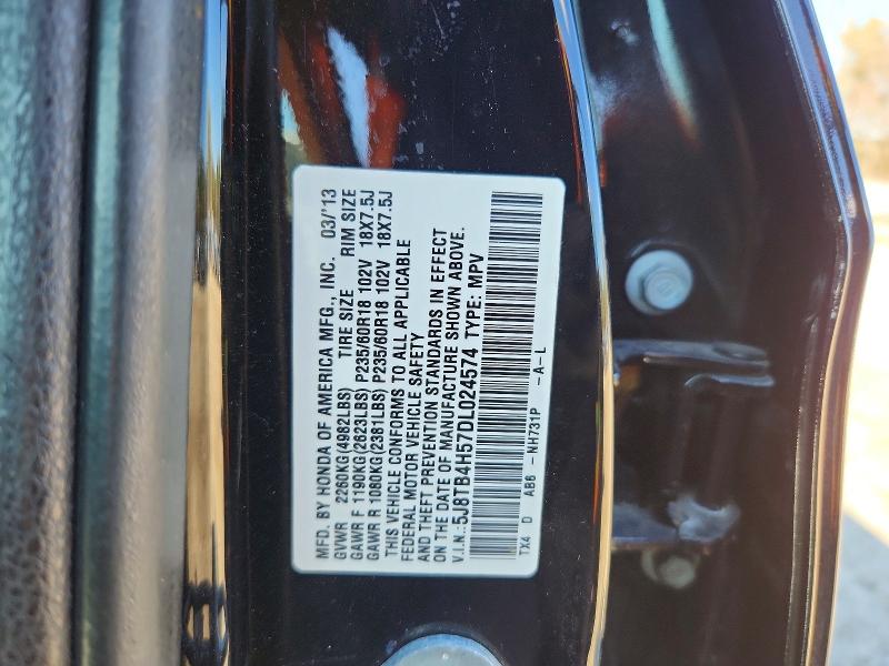 Aukcja sprzedaży 2013 Acura Rdx, vin: 5J8TB4H57DL024574, numer aukcji: 47256046