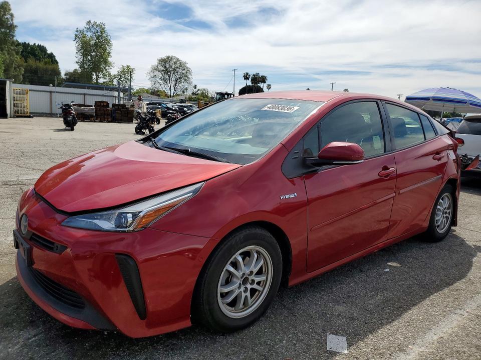 2021 Toyota Prius მანქანა იყიდება აუქციონზე, vin: JTDKAMFU8M3129387, აუქციონის ნომერი: 48083036