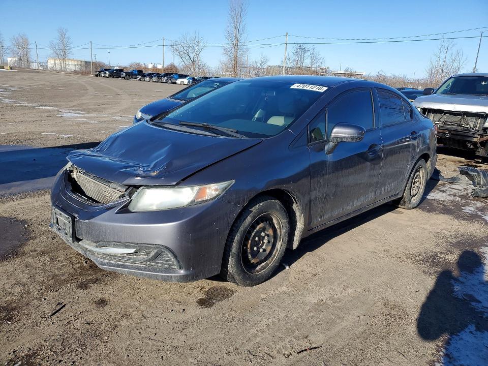 2014 Honda Civic მანქანა იყიდება აუქციონზე, vin: 2HGFB2F48EH022214, აუქციონის ნომერი: 47011216