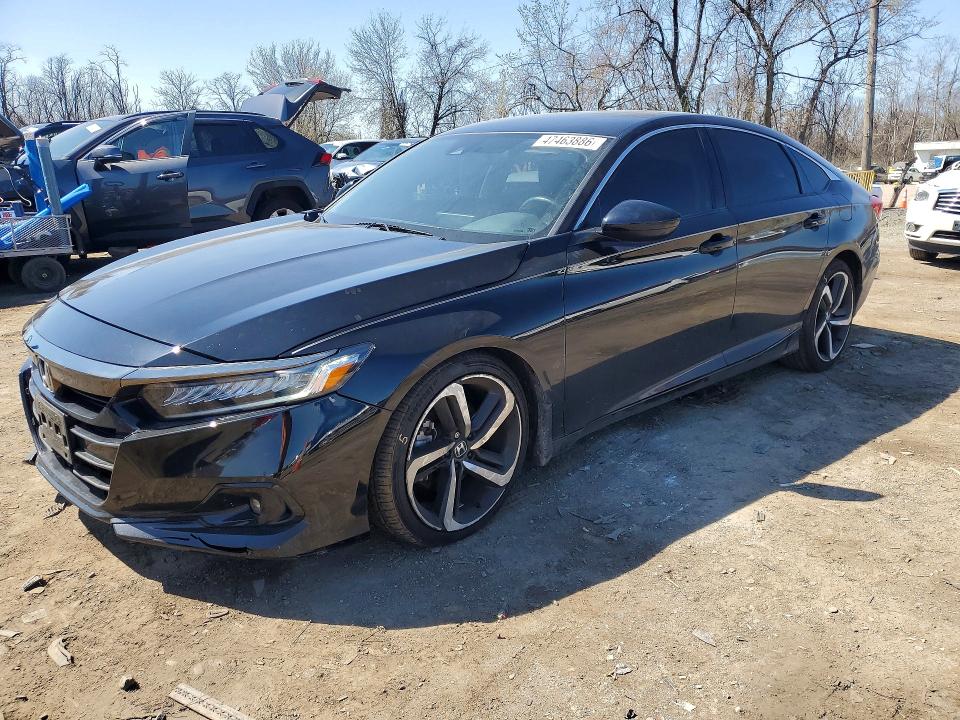 Auction sale of the 2022 Honda Accord, vin: 1HGCV1F46NA088876, lot number: 47463886