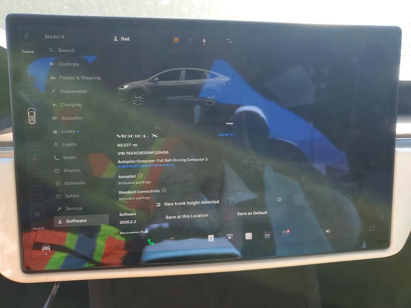 Aukcja sprzedaży 2022 Tesla Model X, vin: 7SAXCBE50NF329458, numer aukcji: 41664286