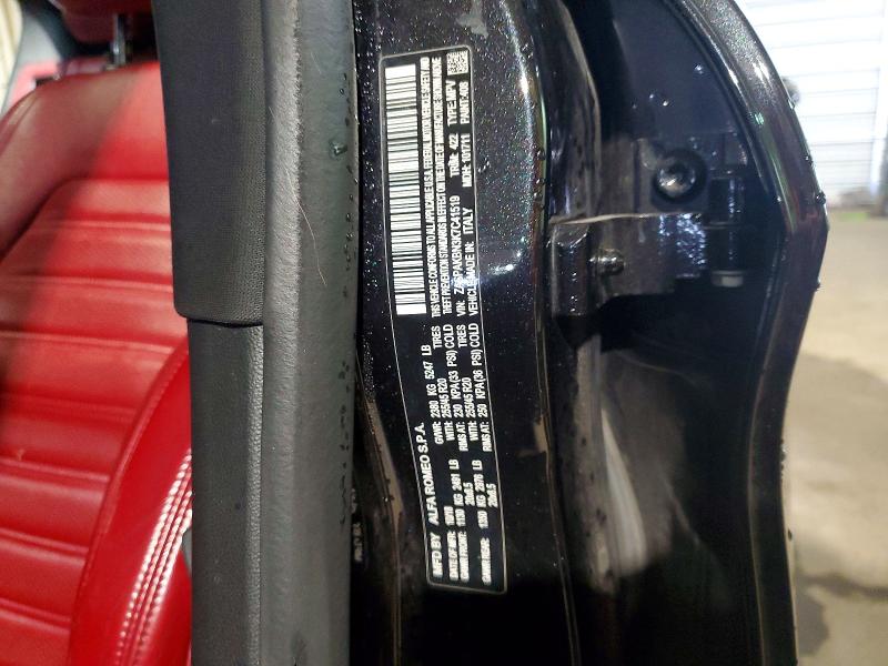 Aukcja sprzedaży 2019 Alfa Romeo Stelvio, vin: ZASPAKBN3K7C41519, numer aukcji: 46311216